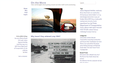 Desktop Screenshot of onthemoveblog.com